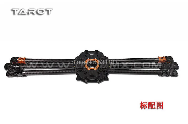 

Tarot T960 Full Carbon Fiber 6-axle Foldable Hexacopter Frame Rack Kit FPV TL960A for DIY 6-axle Multicopter Drone FPV