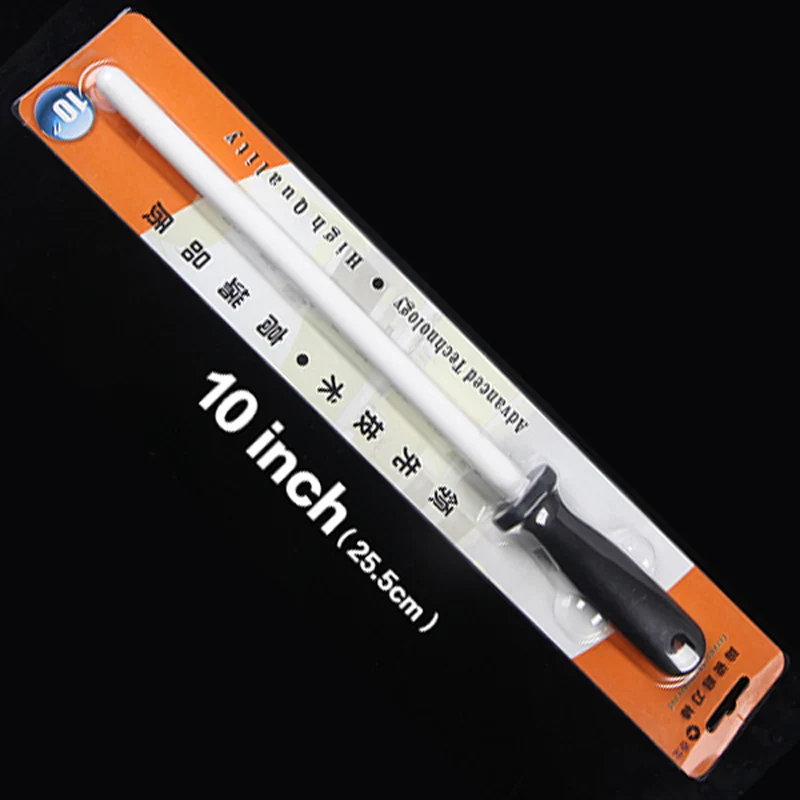 1 шт. " /8"/1" /12" точилка для ножей керамический стержень с ручкой ABS хонинговая точилка для ножей Заточка стали