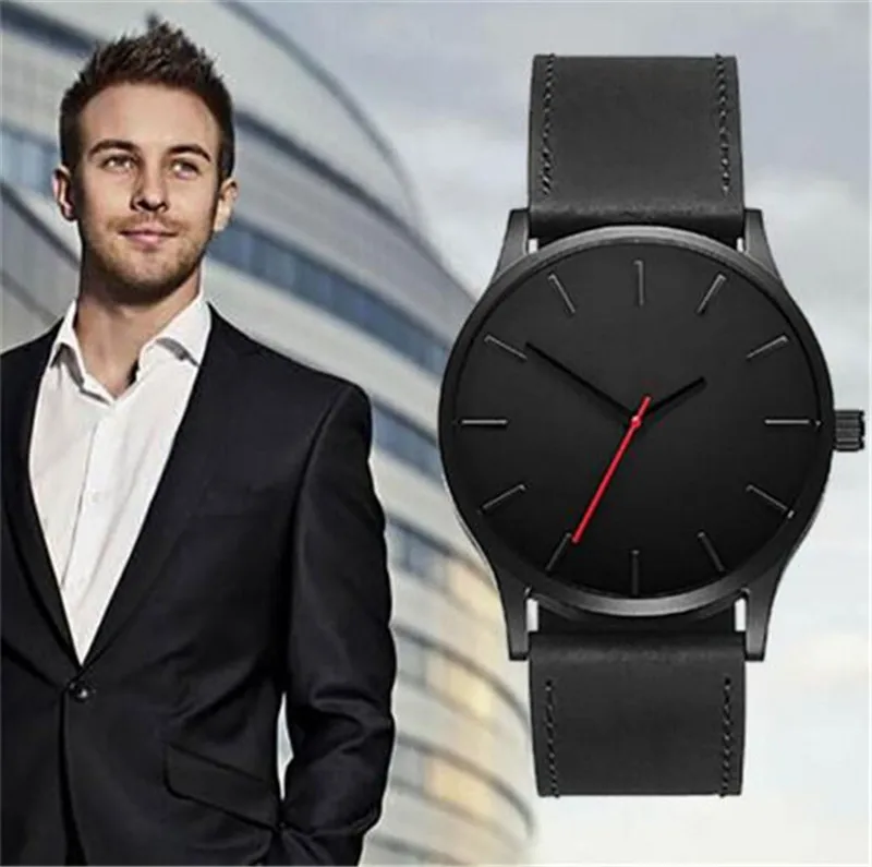 

Relogio Masculino Watch Fashion Leather Quartz Watch Men's Casual Sports Watches Men Luxury Wristwatch Hombre Hour Male Clock