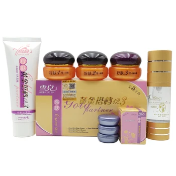 

Original Jin fu RONG Xueer Cure Skin Gold Partner 123 cream 5 pcs per set