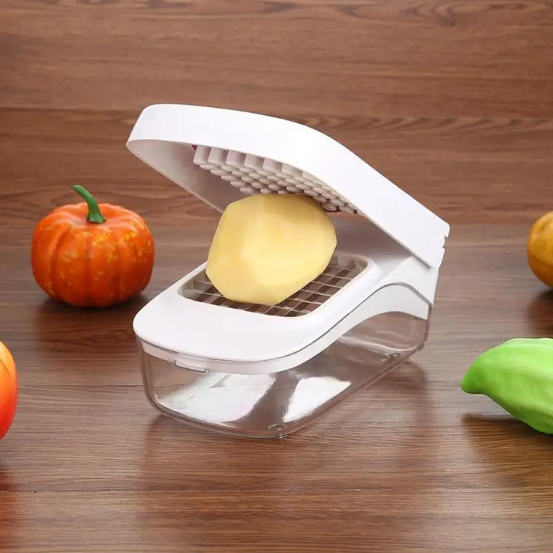 

Fruit Vegetable Chopper Fries Cutter Plastic Onion Veggie Slicer Grater Cutting Tools Kitchen Use Cooking Suppliers Accessories