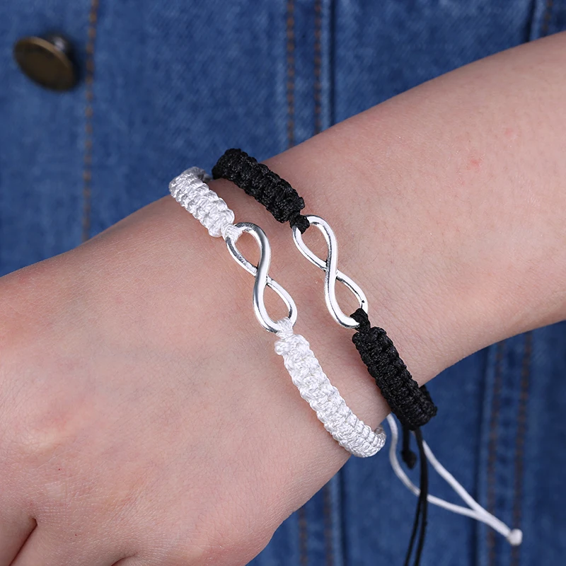 2pcs/pair Handmade Rope Chain Bracelet Fashion Jewelry For women men wristbands Bangle mix colors Adjustable Couple Bracelet 2pcs/pair Handmade Rope Chain Bracelet Fashion Jewelry For women men wristbands Bangle mix colors Adjustable Couple Bracelet