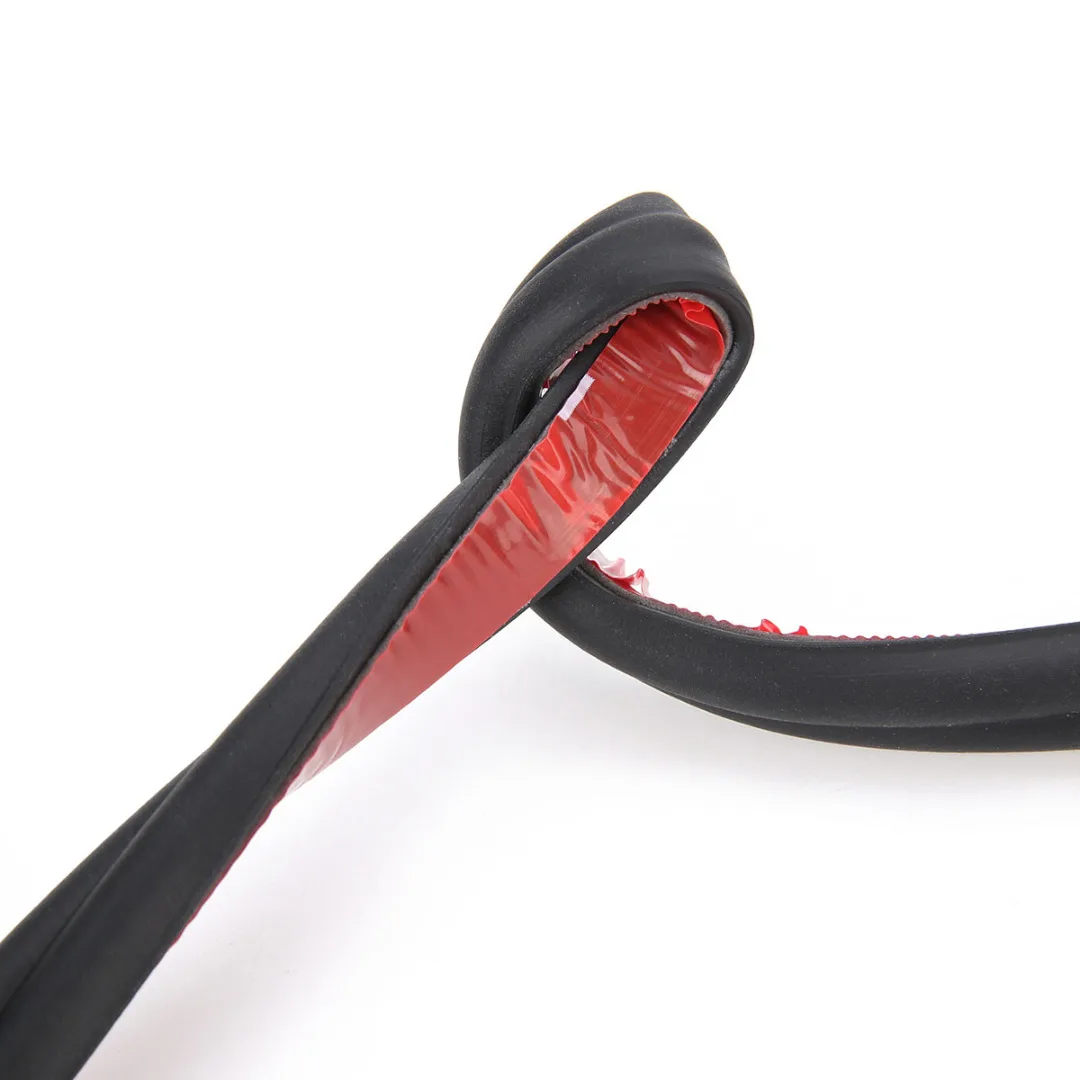 Mayitr 5M B Shape Type Rubber Car Door Seal Strip Edge Guard Moulding Trim Weather Strip Protector Car Styling