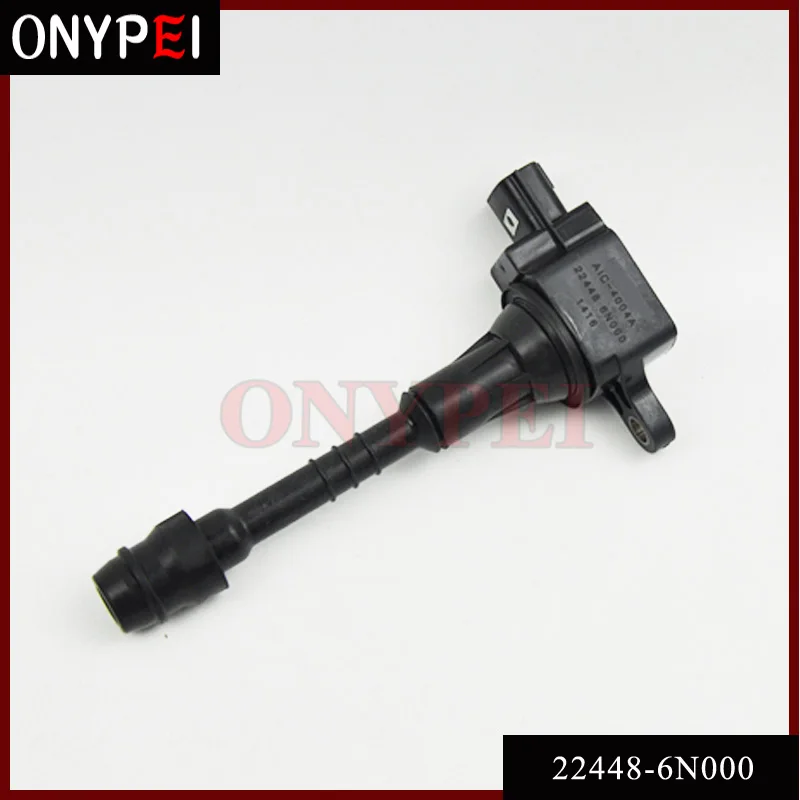Катушка зажигания 22448-6N000 224486N000 для 2001-2006 Nissan Sentra 1,8 Almera N16 Primera P11 22448-6N002 22448-6N010 22448-6N012