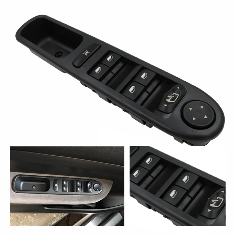 

6554.KT 6554KT LHD Master Electric Power Window Control Switch For Peugeot 307 307SW 307CC 6554.KT