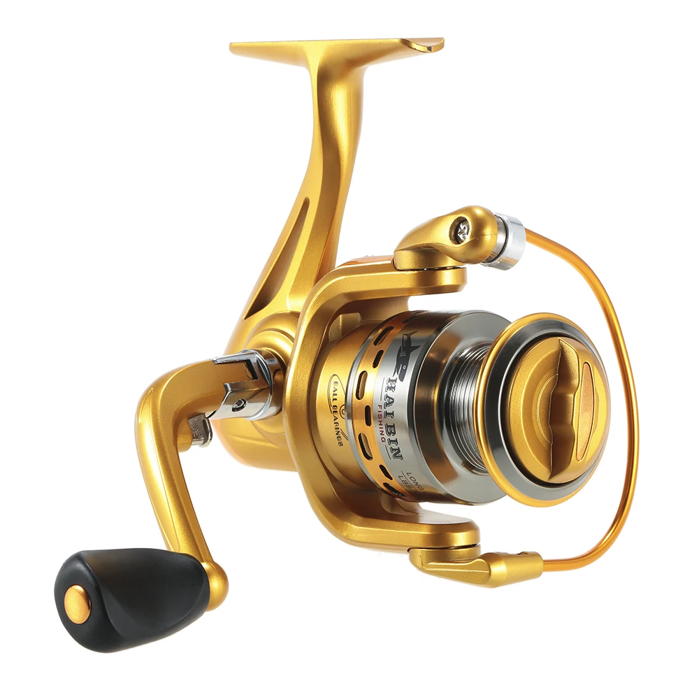 6BB Ball Bearings Spinning Fishing Reel G ratio 5.51 Metal Spool Fishing Reels with Left/Right