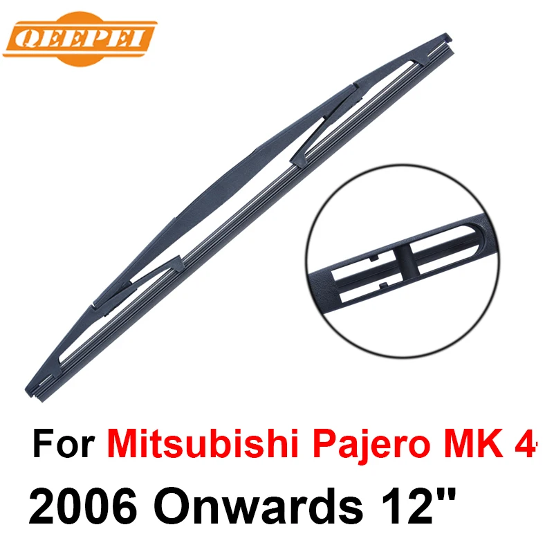 QEEPEI Rear Wiper Blade No Arm For Mitsubishi Pajero MK 4 2006 Onwards
