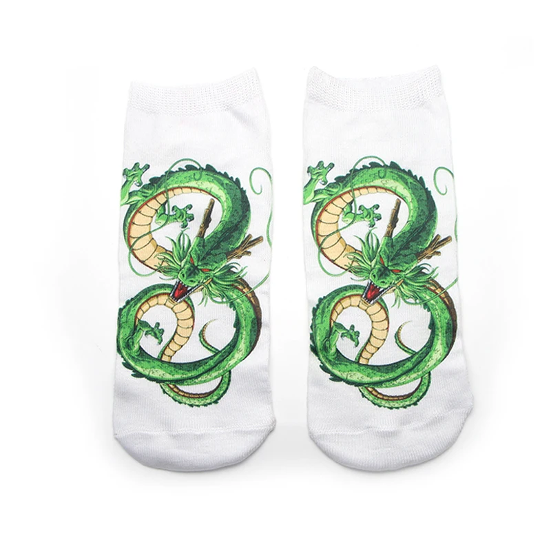 

DMLSKY DRAGON BALL Funny Socks Women Men Fashion 3D Printed Cotton Socks Cartoon Socks Novelty Socks M3547