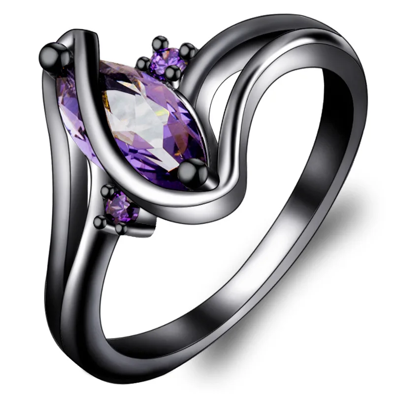 

2018 New Style Hot Alien Ring for Women Copper Big Zircon Hyperbole Women Finger Rings Jewelry Gift