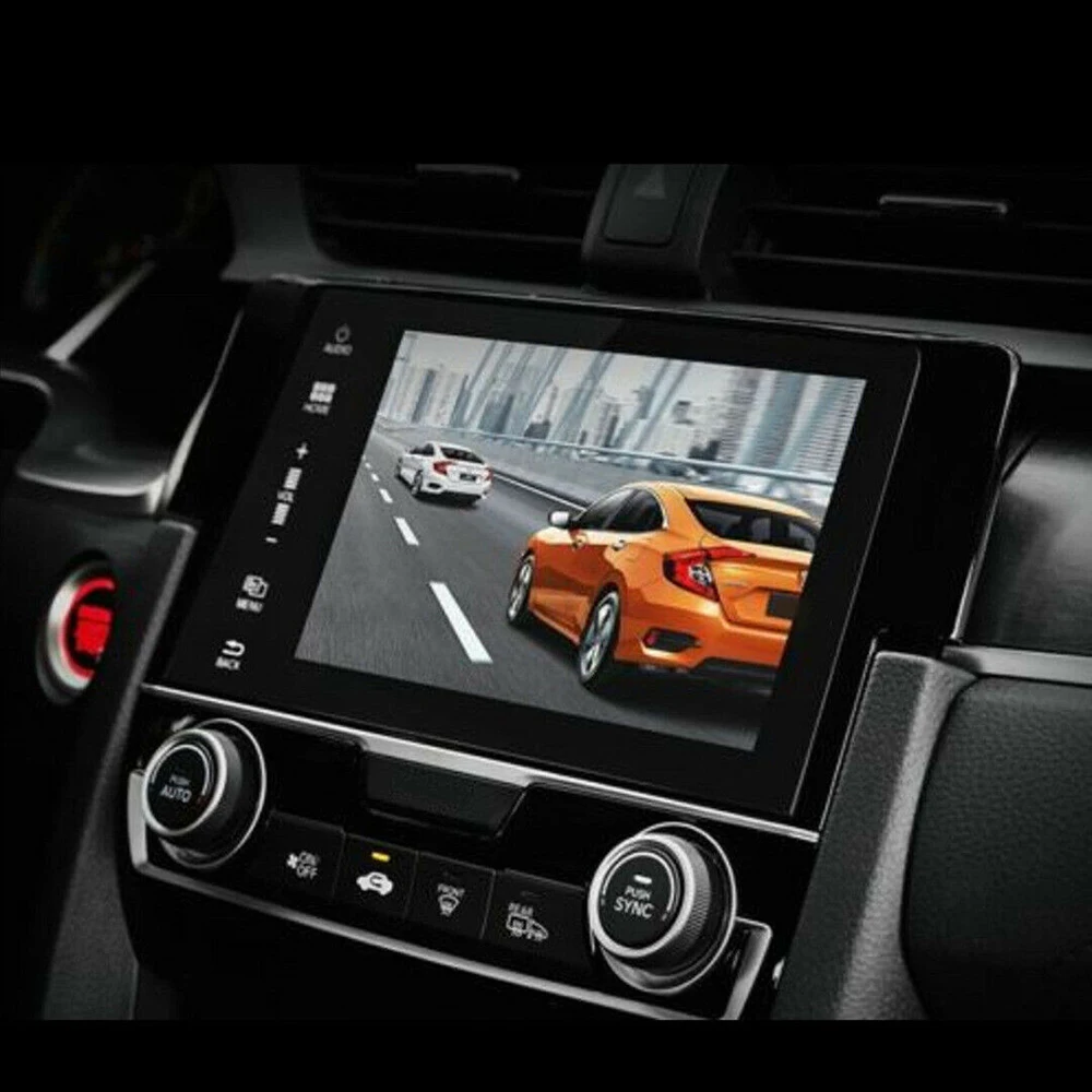  Premium Gehärtetem Glas GPS Screen Protector Passt Für 2016-2018 2017 Honda Civic Video DVD Glas Sc