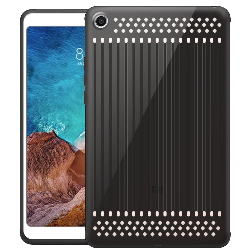 

For Xiaomi Mi Pad 4 Case Fashion Slim Transparent Silicone Soft Back Cover For Mi Pad4 Tablet 8.0 2018 Protective Skin