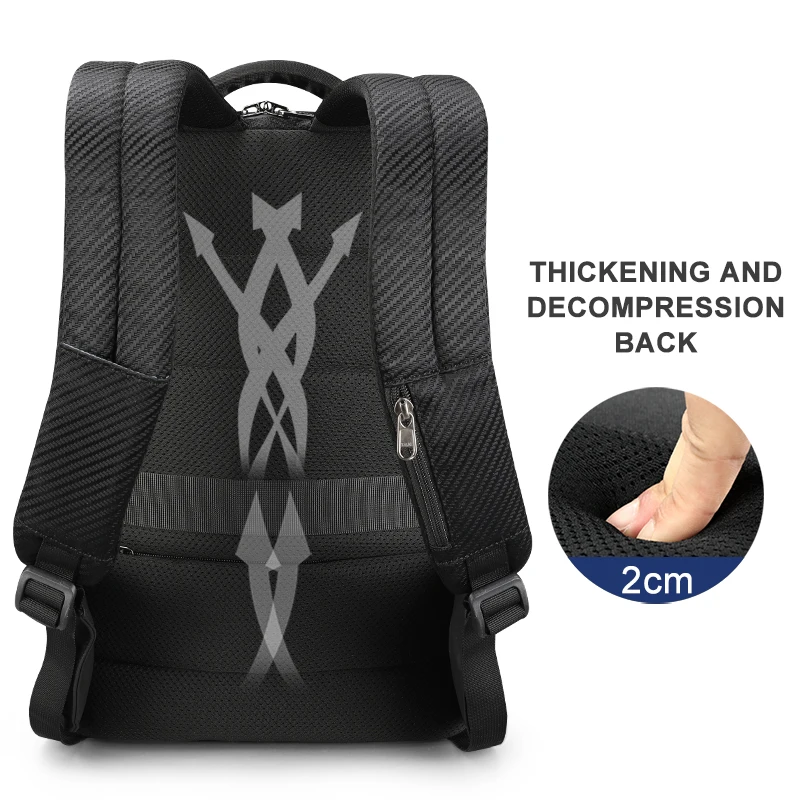 Новое поступление Высокого Качества 15,6 дюймов Анти-Вор мужской рюкзак для ноутбука TSA замок без ключа дизайн бизнес путешествия мужской рюкзак