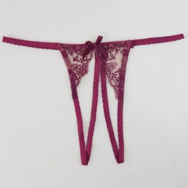 Women Half Cup Bra See-through Open Crotch Briefs Panty Underwear Suit Lingerie