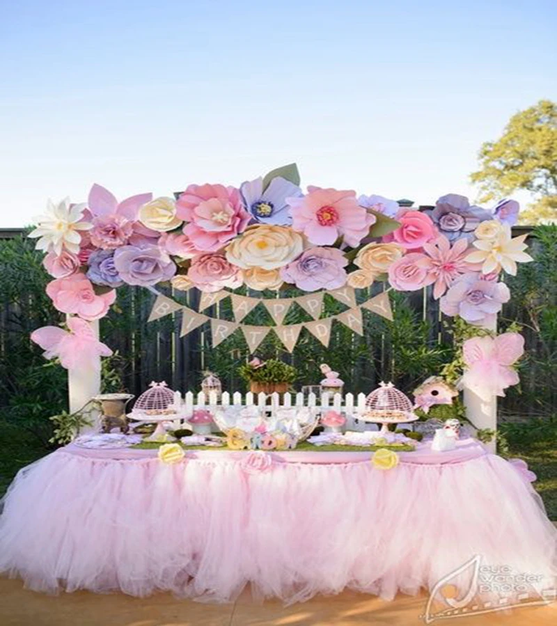 Balloons and Organza Decor Wedding Sweet Candy Table Decor Decoration Kit Bows 