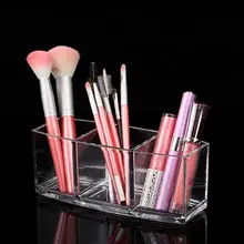 Новая прозрачная акриловая косметичка, щетка, косметичка, коробка для хранения