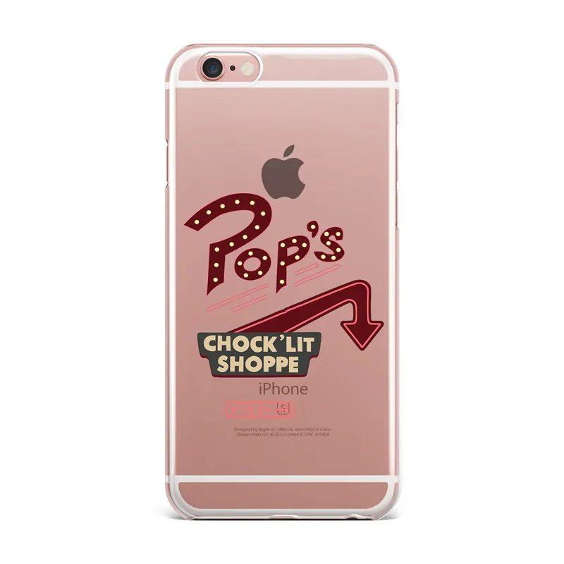 Чехол для телефона с американским ТВ ривердейлом саутсайдом iPhone 6 6S 7 8 Plus SE 5S