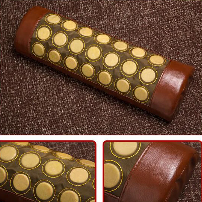 

Jade Electric Heating Neck Pillow Tourmaline Healthy Cervical Pillow For Sale