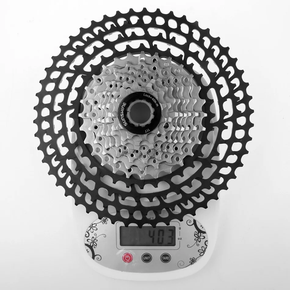 SUNSHINE MTB 12 Скоростей SLR кассета 11-50T 12s широкоугольный Сверхлегкий 399g CNC Freewheel Запчасти для горного велосипеда