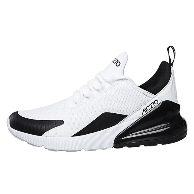 Обувь; мужские кроссовки; сезон лето; Zapatillas Deportivas Hombre; модная дышащая повседневная обувь; Sapato Masculino Krasovki; 46 - Цвет: G38-whiteblack