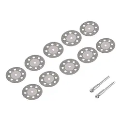 30 мм 8 отверстий Алмазный круговой алмазный диск для резки отрезные диски с покрытием роторные инструменты с 2 упаковками роторный