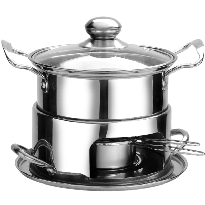 

Tower Stainless Steel Charcoal Stove Cooking Pot/Multi-purpose Soup Pots/Egg Food Steamer/Roast/Stew/Fried Pots Kitchen Cookware