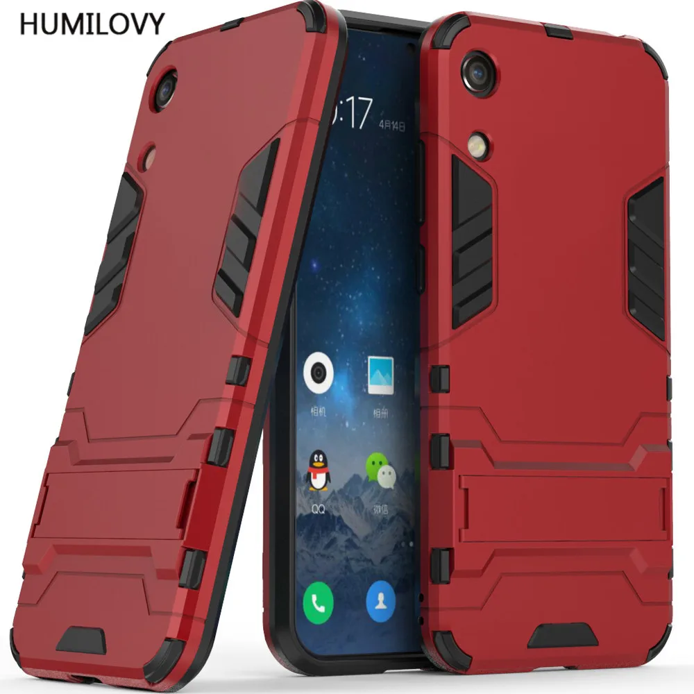 

For Huawei Y6 Pro 2019 Case Y6 Pro 2019 Rubber Robot Armor Phone Shell Protective Hard Back Case For Huawei Y6 Pro 2019 Cover