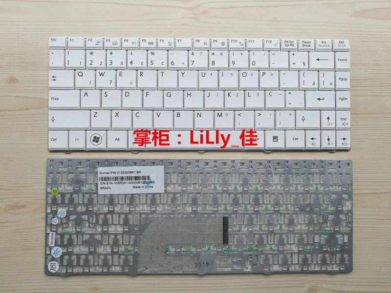 Новая клавиатура для MSI EX465 MS-1244 MS-1351 MS-1352 MS-1451 U200 MS-1242 MS-1241 MS-1243 бразильский/итальянский/Турецкий/Deutsch Пособия по немецкому языку