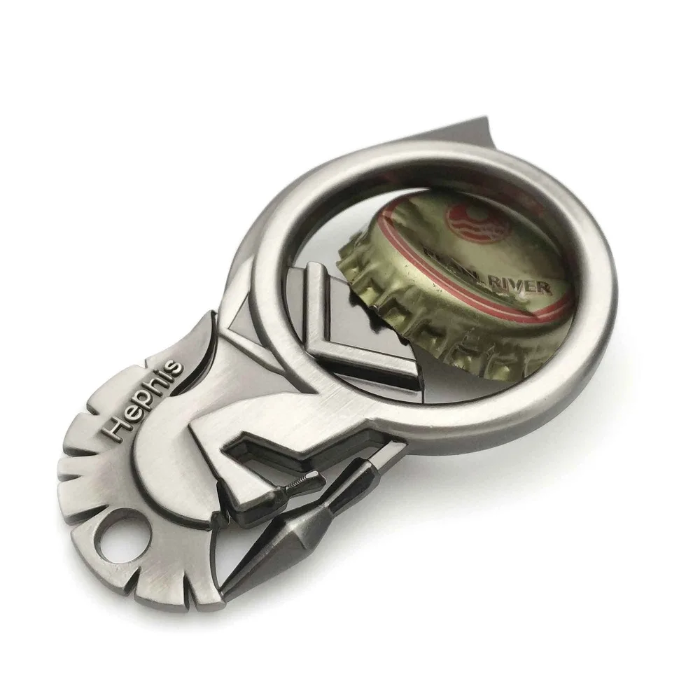 

Hephis Brave sparta army key chain lucky bag charms bottle opener keychains key rings holder Fight for glory for men gift K11
