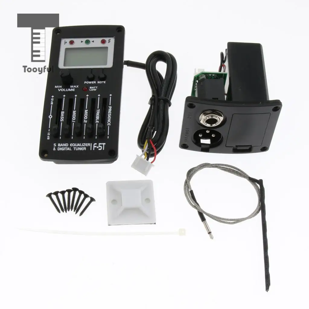 Acoustic Guitar EQ Preamp Pickup System with Volume Control for Guitar Players Gift