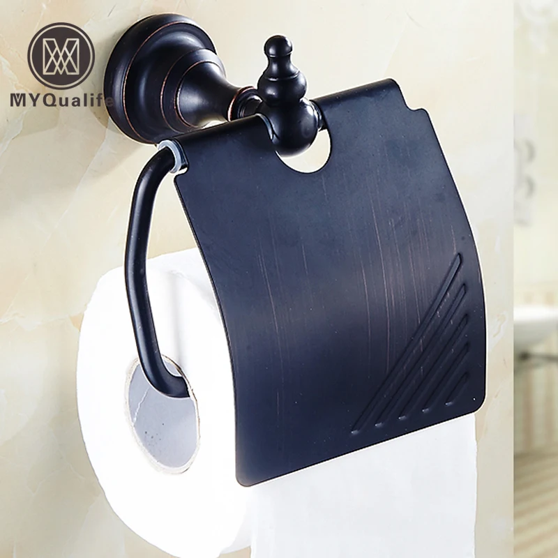 bathroom free shipping oil rubbed bronze black toilet tissue paper roll