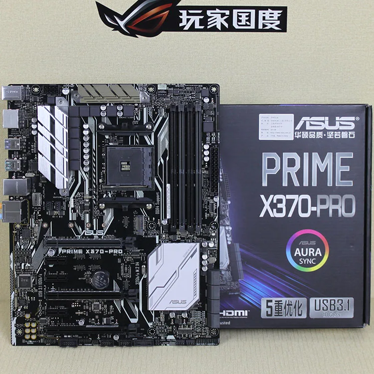 

ASUS PRIME X370-PRO Desktop Motherboard X370 Socket AM4 DDR4 64G SATA3 USB3.1 ATXmotherboard new original