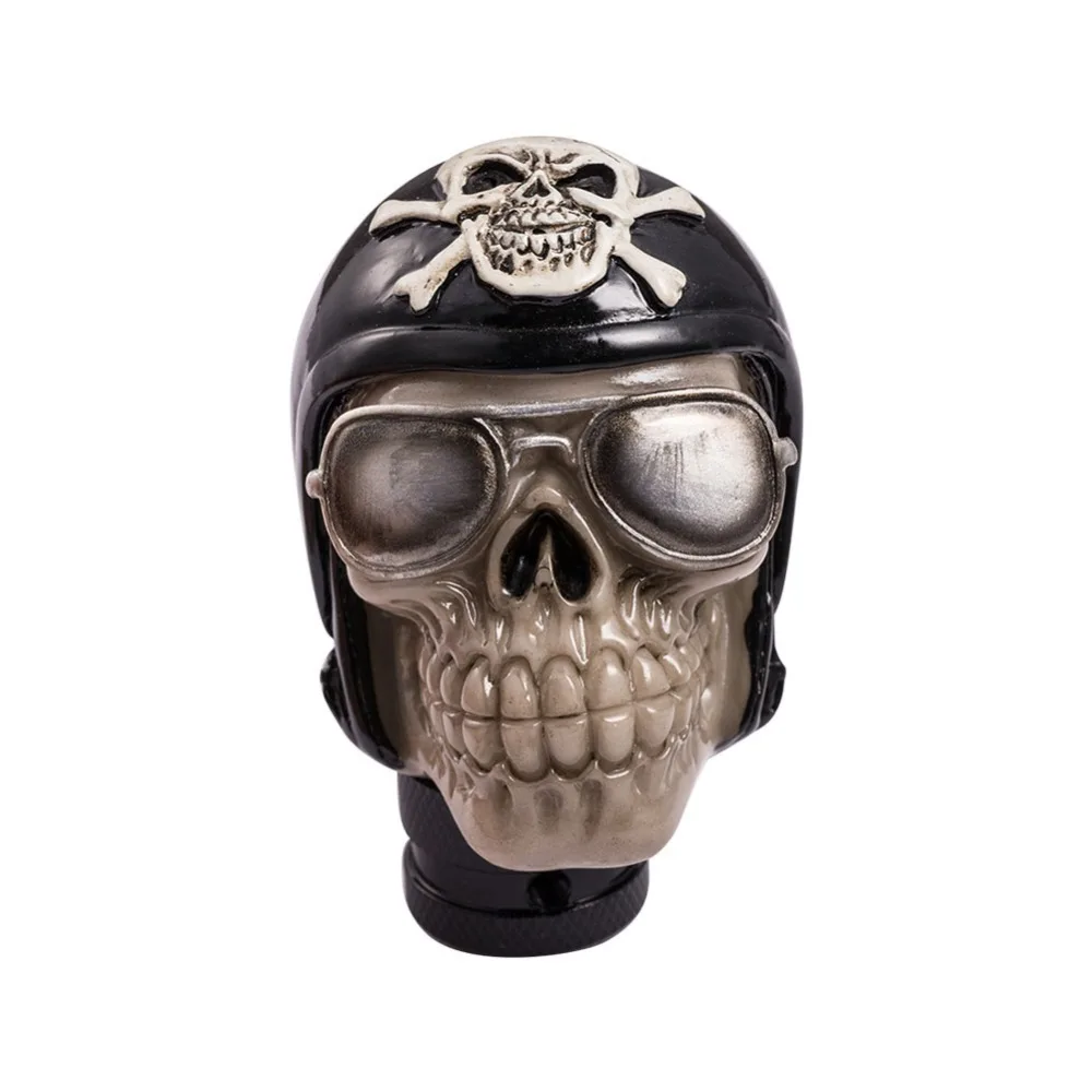 

Manual Gear Shift Knob Shifter Lever Skeleton Gear Head Knob Shifter