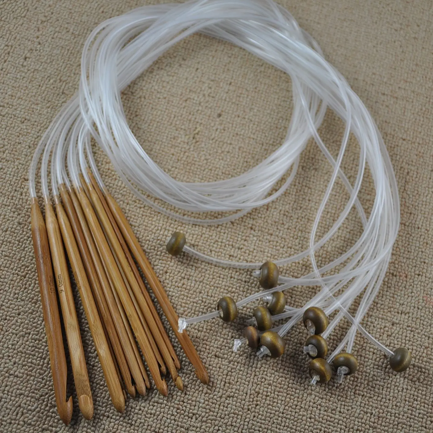 1 комплект 12 размеров Набор вязаных крючков для вязания|knitting needles|interchangeable knitting