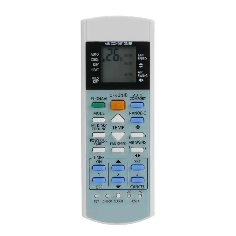 

Low Power Air Conditioner Remote Conreol Controller for Panasonic A75C3208 A75C3706 A75C3708 Air Conditioner Remote Control