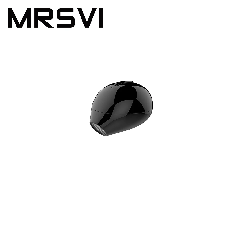 MRSVI X20 X21Bean TWS мини bluetooth/беспроводные наушники 3D стерео гарнитуры IPX5 водонепроницаемые наушники милые наушники с микрофоном - Цвет: Black