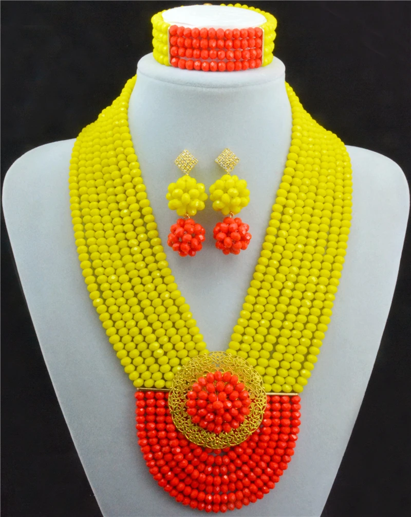 

Terrific Green Costume African Beads Jewelry Set Indian Nigerian Bridal Christmas Jewelry Set Hot Sale 2016 Free shipping