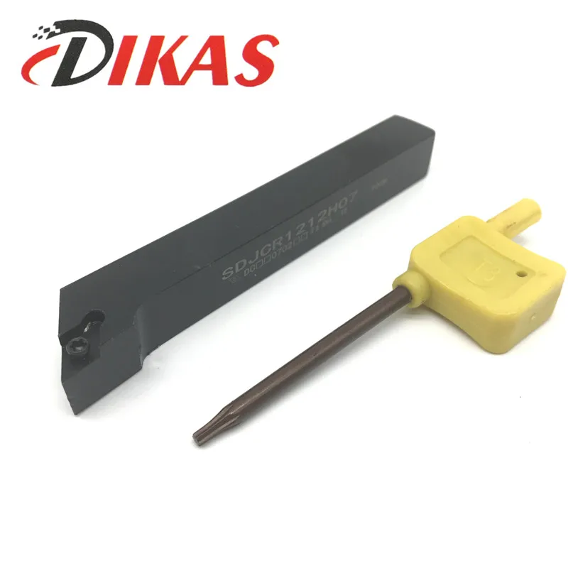 Dikas 1PCS SDJCR1212H07 Lathe tool holder CNC lathe. Adaptation with