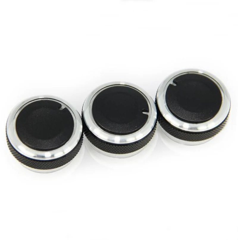 

1pc Car styling Air Conditioning knob heat control Switch AC Knob Modify case for Ford Focus 2 Focus 3 S-MAX car accessorie
