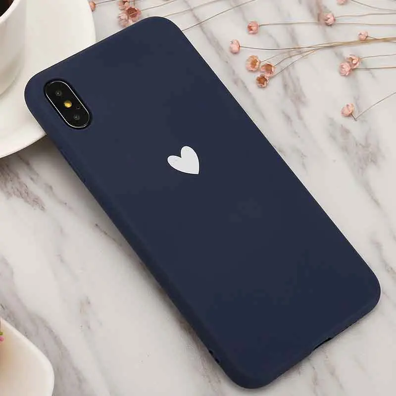 Ультра тонкий Простой задняя крышка для Iphone 6 6S 7 8 Plus X XS Max XR 5 5S SE силиконовый чехол