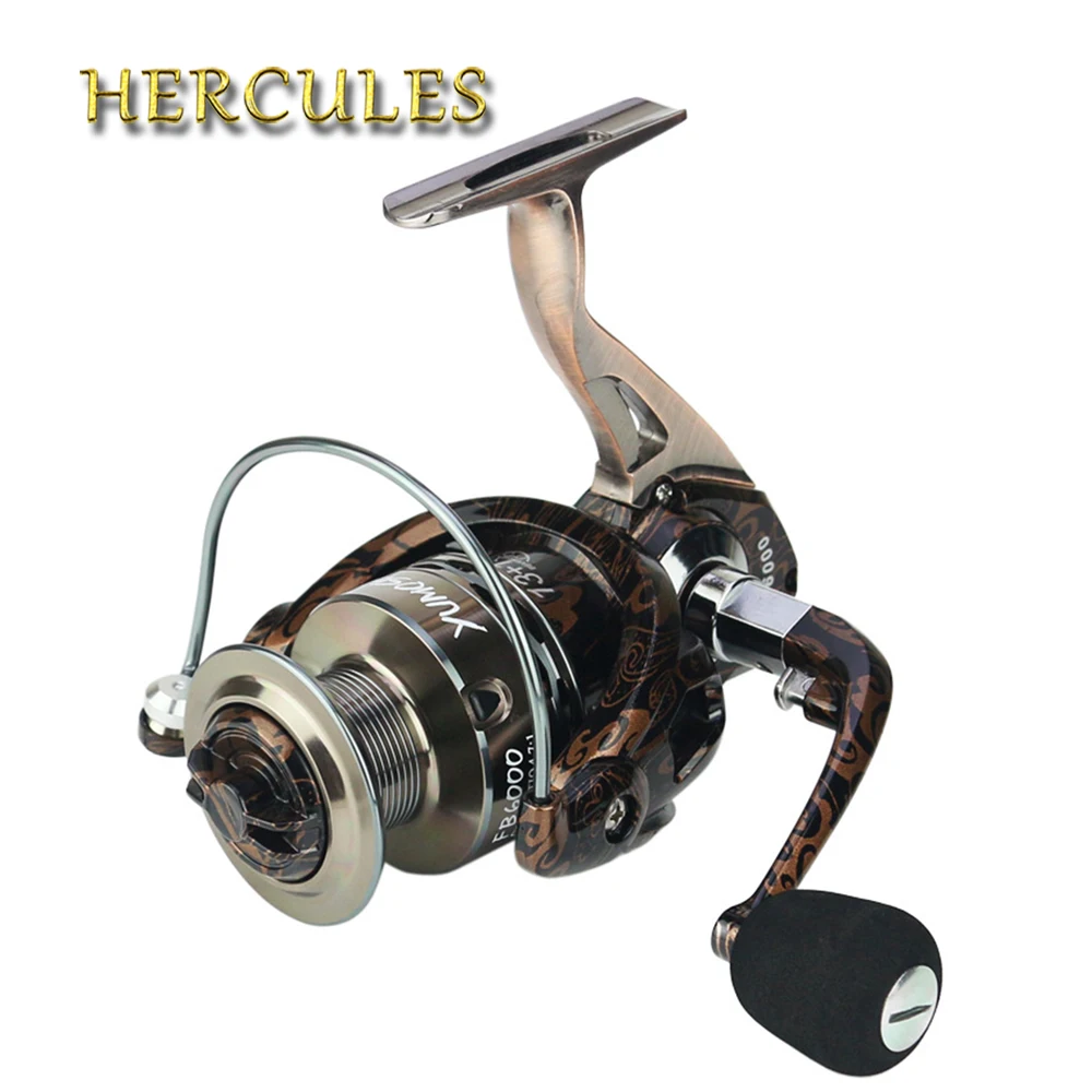 

Hercules 13+1 BB 5.0:1/4.7:1 Full Metal Surf Casting Reel Long Shot Sea Fishing Reels Cast Wheel Spinning Cool Coil