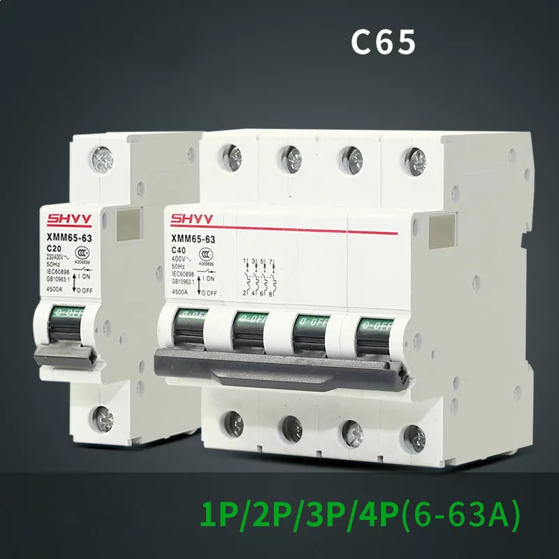 

Small-sized Circuit Breaker C65 Current Limit High-end Product 1P 2P 3P 4P 6A 10A 20A 25A 32A 50A 63A mcb Mini switch Delay DZ47