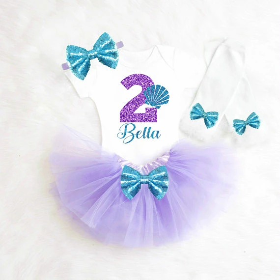 little mermaid baby shower favors