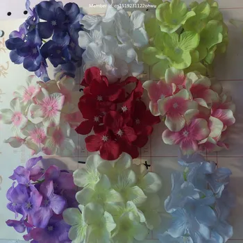 

wholesale 50 pcs / lily Flower 10 cm Artificial flower Silk red Heads Wedding Christmas Party, DIY jewelry decoration