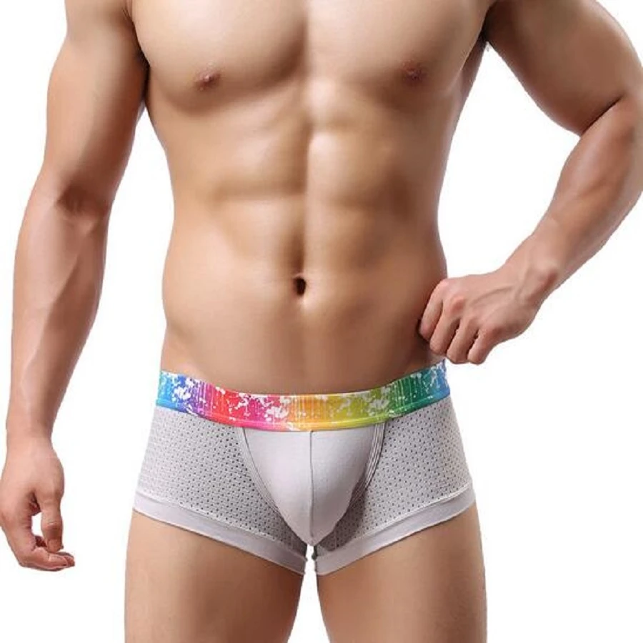 熱い販売男性パンティーセクシーなボクサー通気性パンツモデルボクサーショーツ男性のボクサー男性underwearサイズml Xl Boxer Male Boxer Shorts Menboxer Shorts Aliexpress