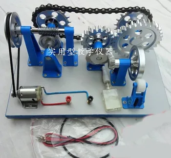 Mechanical transmission model electric and manual type High school physics experiment teaching instrument centrifugal force experimental apparatus teaching instrument middle school physics mechanics teaching instrument