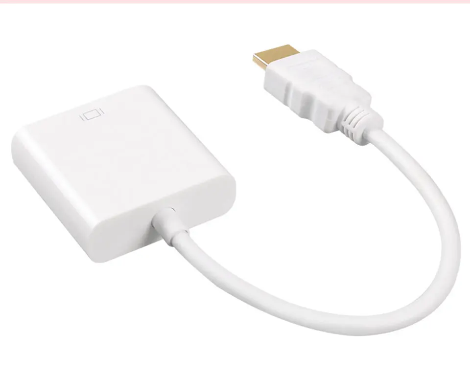 HDMI to VGA Adapter HDMI Male to VGA Female Video Converter 1080P Digital to Analog Audio for PC Laptop DVD HDTV PS4 (11)