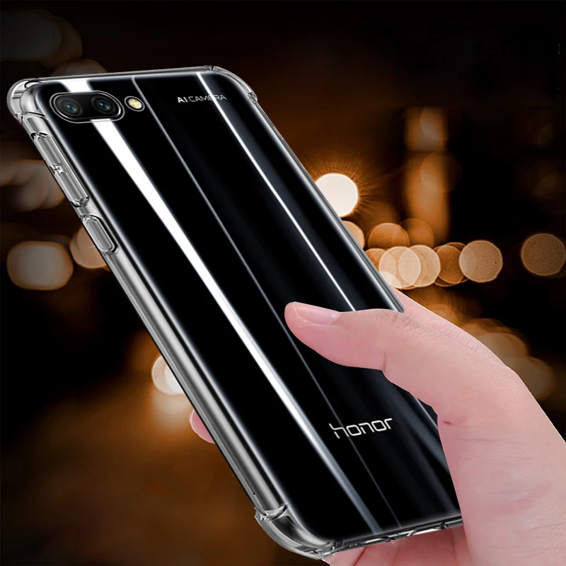 Мягкий силиконовый чехол с подушкой безопасности для Honor Play 10i 8X Max 6C Pro Huawei P30 Lite P20 P