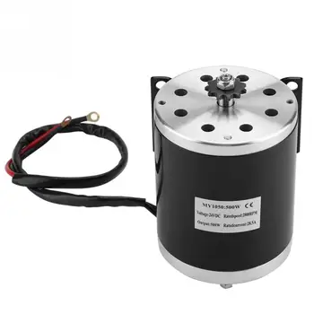 

500W DC 24V Electric Brushed Permanent Magnet Brushed with Bracket for DIY Electric Scooter E Bike Go-kart Hot