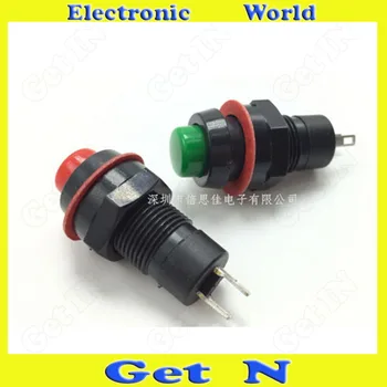 

20pcs DS213 10mm Normally Open Red Unlock Tact Switches Buttons Resets Tact Switch Connectors