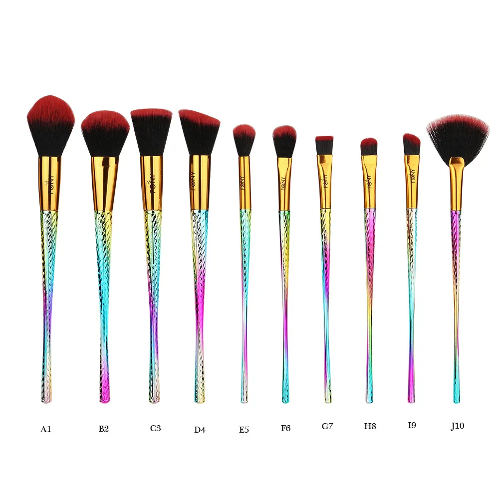 

MSQ Brushes 1PCS Fony Make Up Foundation Eyebrow Eyeliner Blush Cosmetic Concealer Brushes Wholesale Z4
